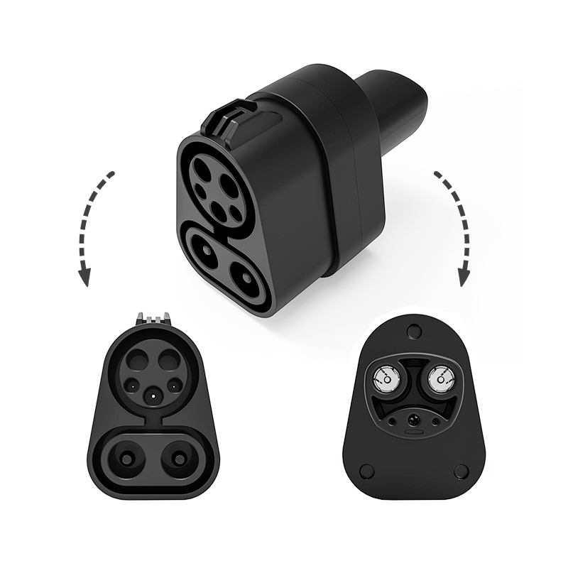 Ccs2 To Ccs1 Fast Charge Adapter 250Kw - # Conector EV de 250 kW,