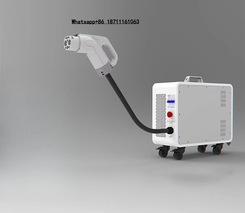 Portable Dc Fast Charger 20Kw Ccs2 - Cargador de Vehículos Eléctricos Portátil para