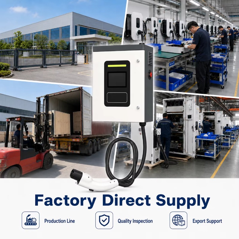 Dc Fast Charger 30Kw Wallbox Commercial - Cargador Rápido para Vehículos Eléctricos CCS2