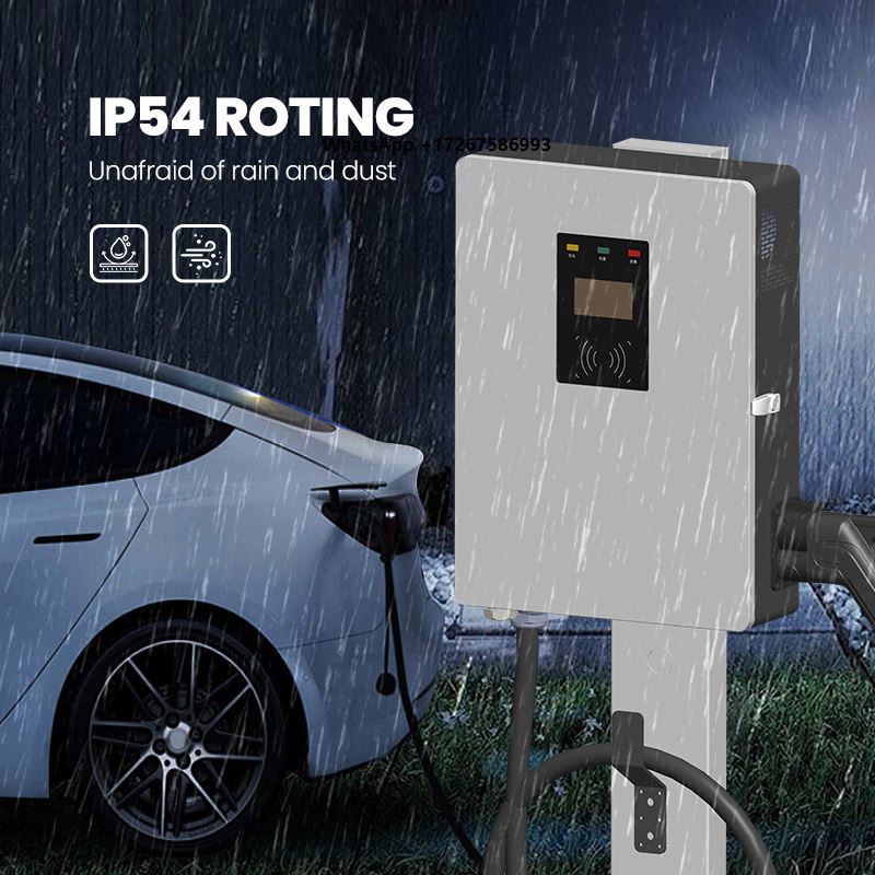 Dc Fast Charger 30Kw Wallbox Commercial - Cargador de Pared para Vehículos Eléctricos