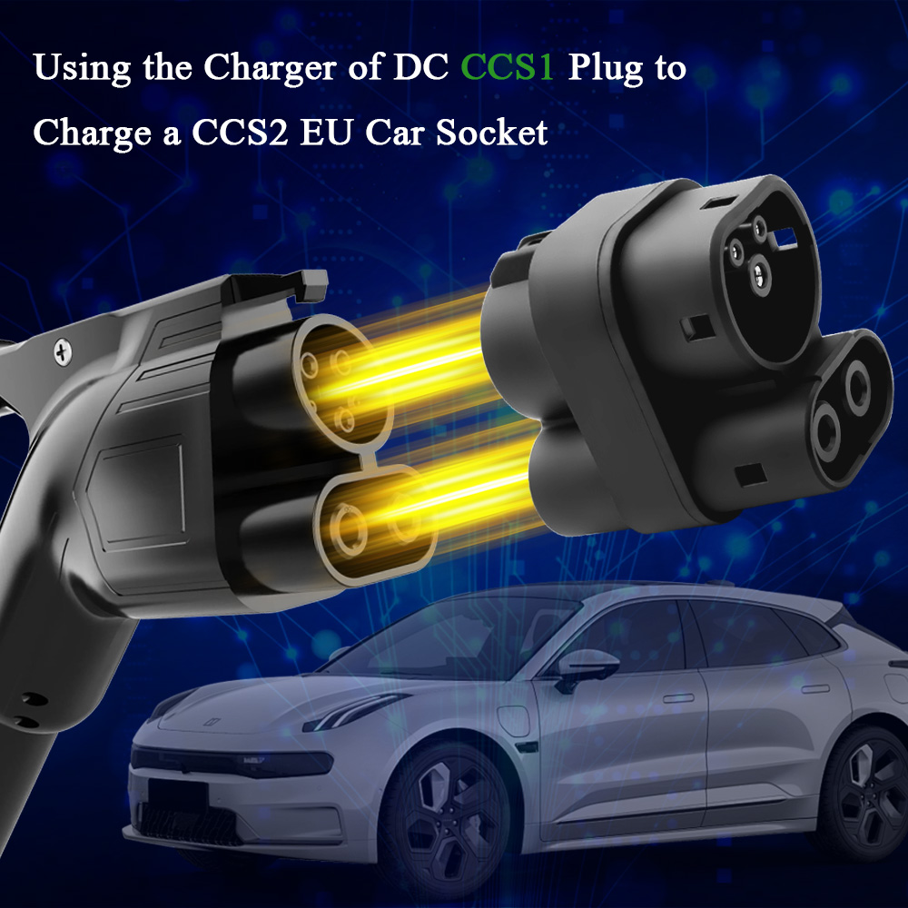 Conector Adaptador Kolanky CCS - Ccs2 To Ccs1 Fast Charge Adapter 250Kw reseña y precio