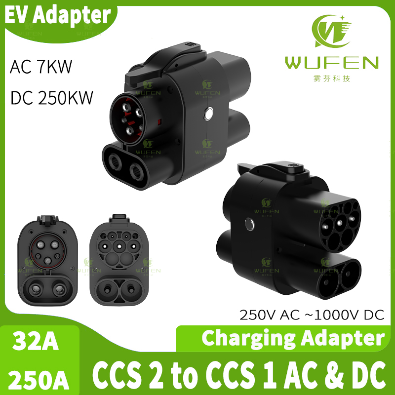 WUFEN Adaptador de carga rápid - Ccs2 To Ccs1 Fast Charge Adapter 250Kw reseña y precio