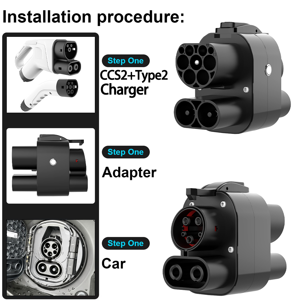 Adaptador de Carga Rápida UNIR - Ccs2 To Ccs1 Fast Charge Adapter 250Kw reseña y precio