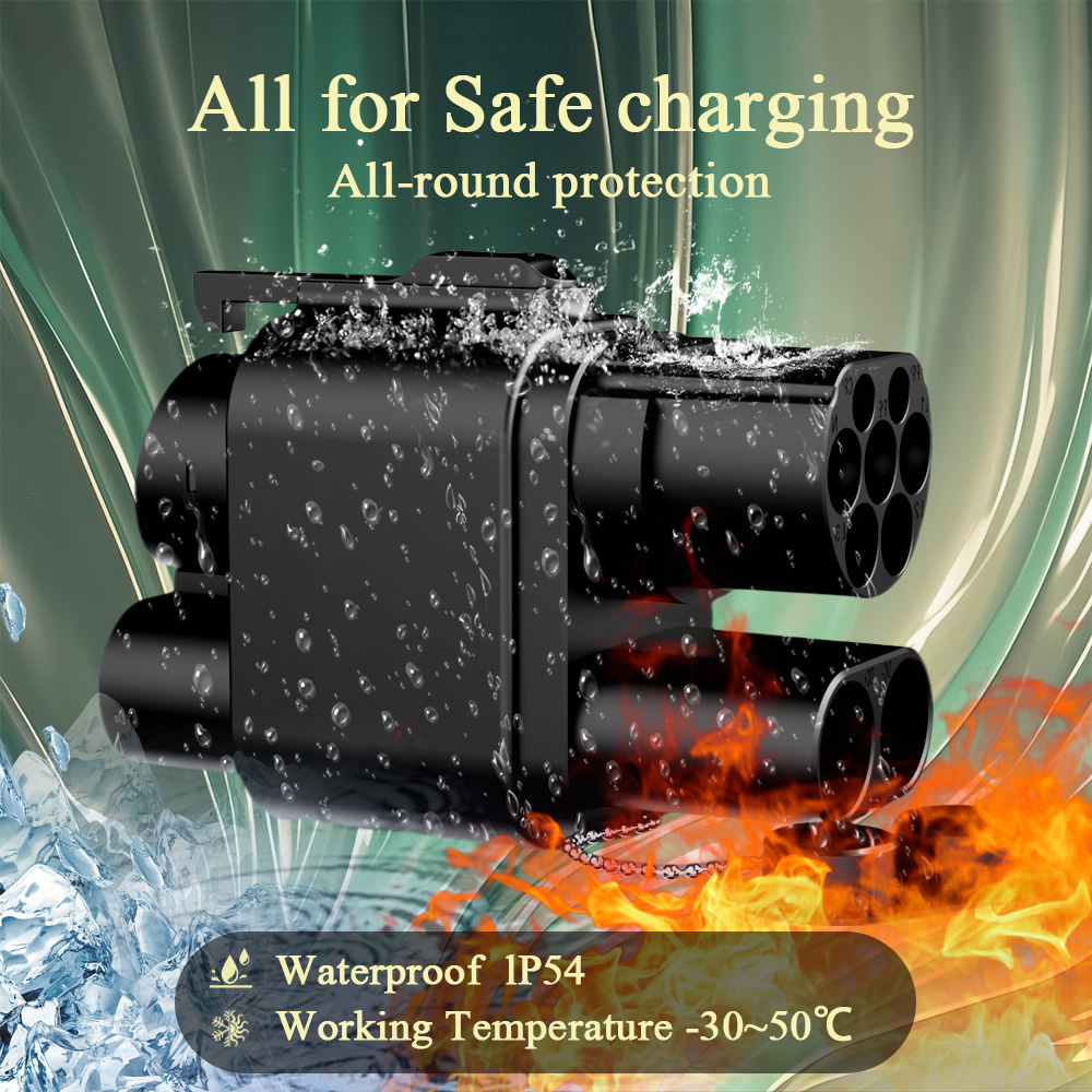 Kolanky 250KW DC + AC del carg - Ccs2 To Ccs1 Fast Charge Adapter 250Kw reseña y precio