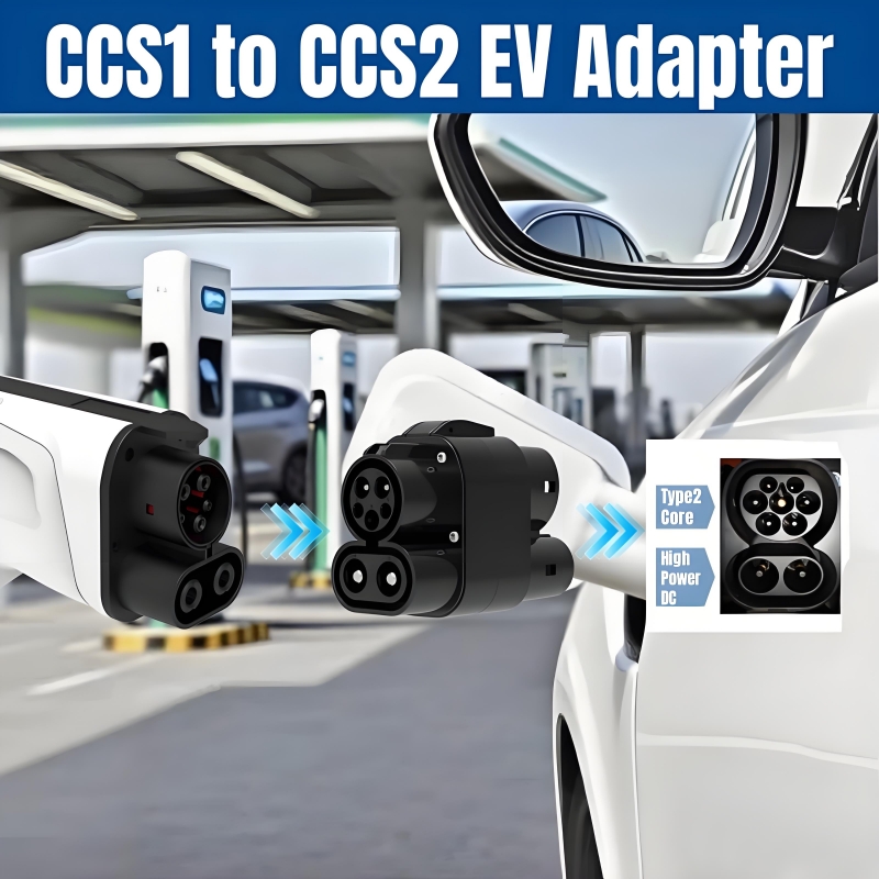 Adaptador de Carga para Vehícu - Ccs2 To Ccs1 Fast Charge Adapter 250Kw reseña y precio