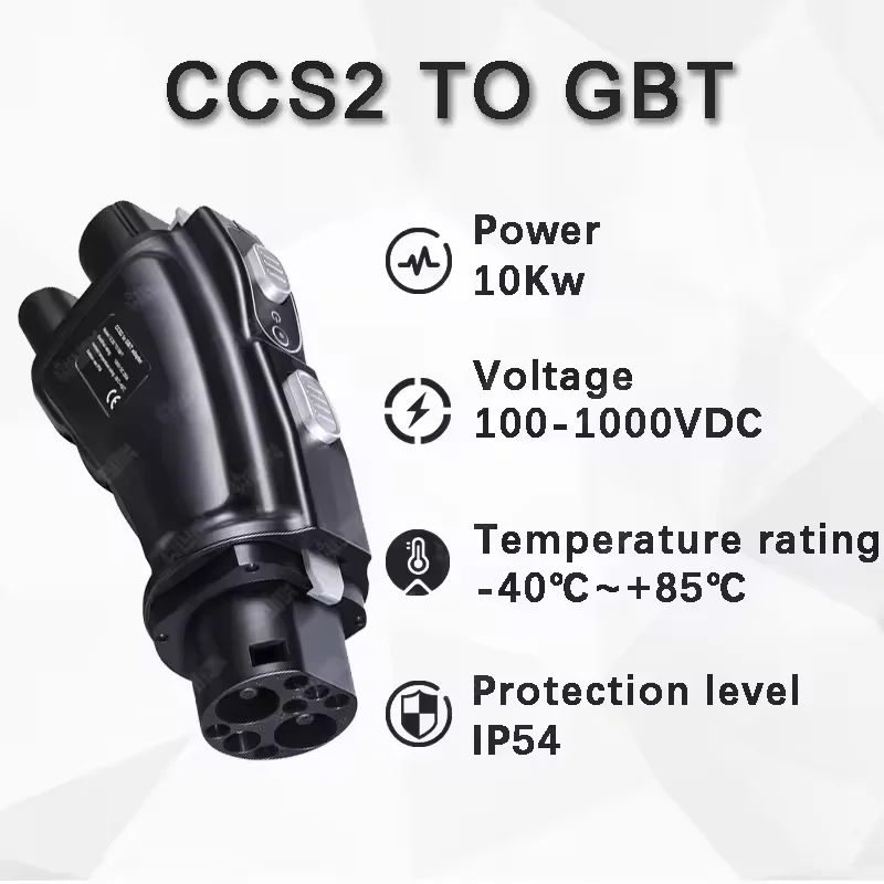 Cargador de CC para Vehículos  - Gb/T To Ccs2 200A Fast Charging Adapter reseña y precio