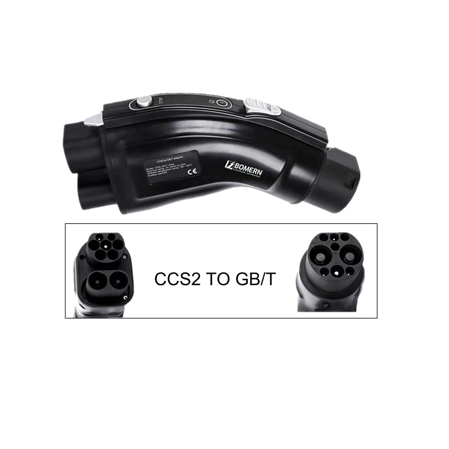 Nuevo Adaptador de Carga Rápid - Gb/T To Ccs2 200A Fast Charging Adapter reseña y precio