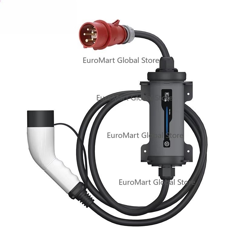 Cargador de Vehículos Eléctric - Portable Ev Charger 32A Type 2 Cee Plug reseña y precio