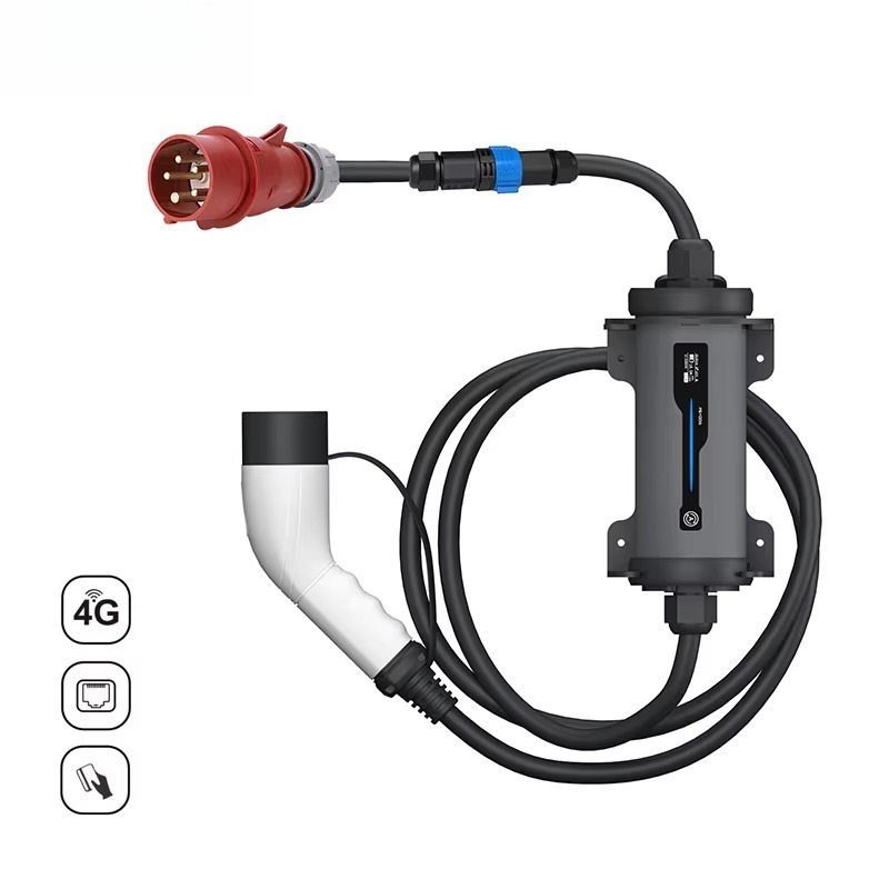 Cargador de Vehículos Eléctric - Portable Ev Charger 32A Type 2 Cee Plug reseña y precio