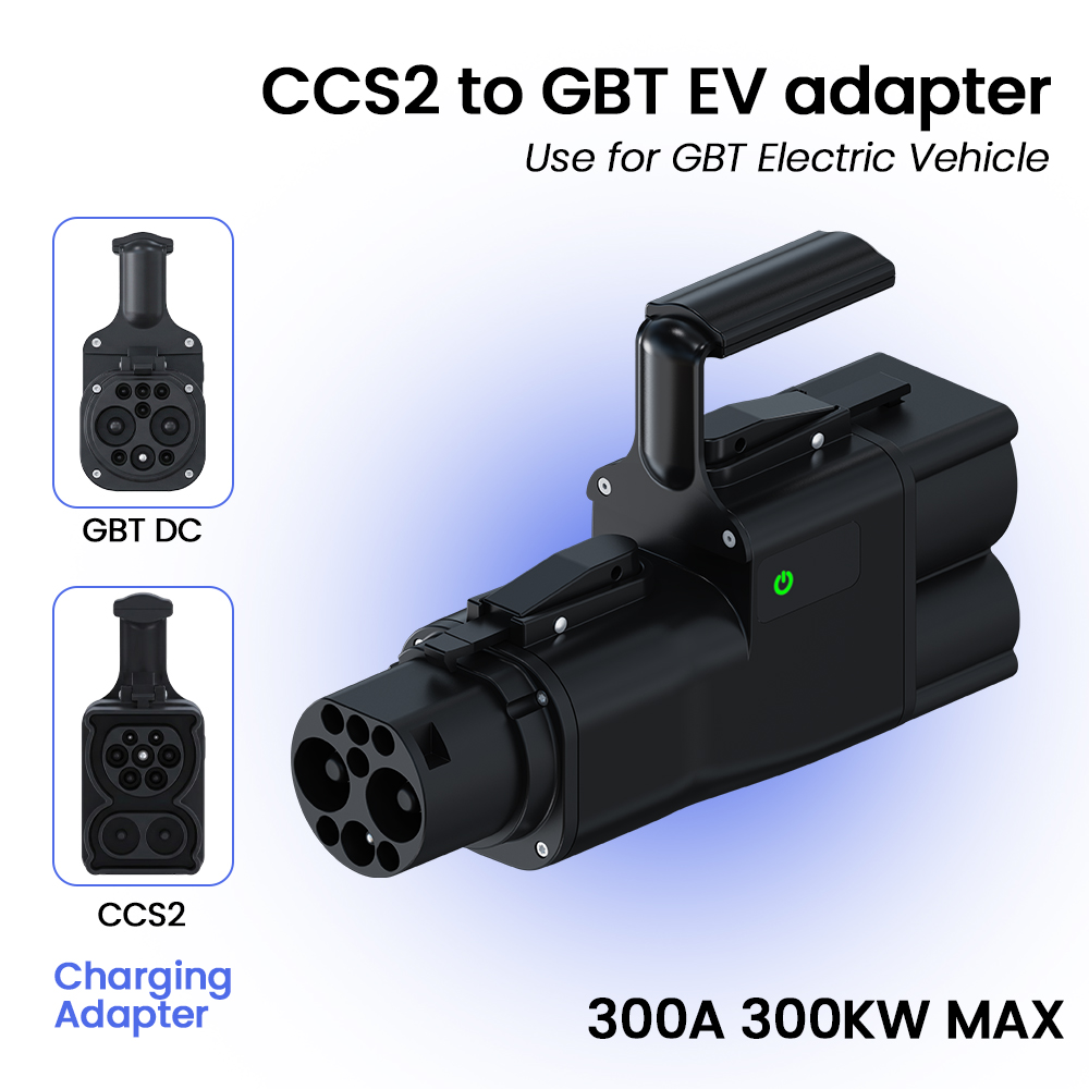 Adaptador convertidor CCS2 a G - Gb/T To Ccs2 200A Fast Charging Adapter reseña y precio