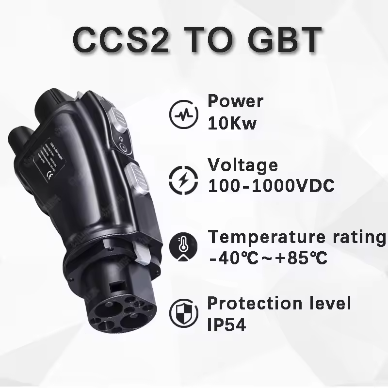 Adaptador de CC CCS2 a GB/T Co - Gb/T To Ccs2 200A Fast Charging Adapter reseña y precio