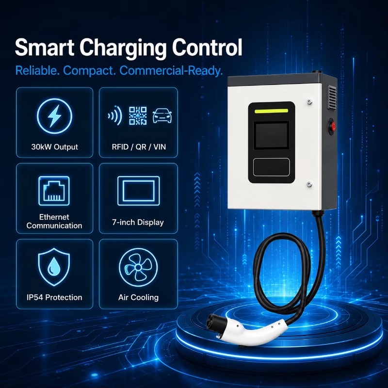 Cargador Rápido para Vehículos - Dc Fast Charger 30Kw Wallbox Commercial reseña y precio