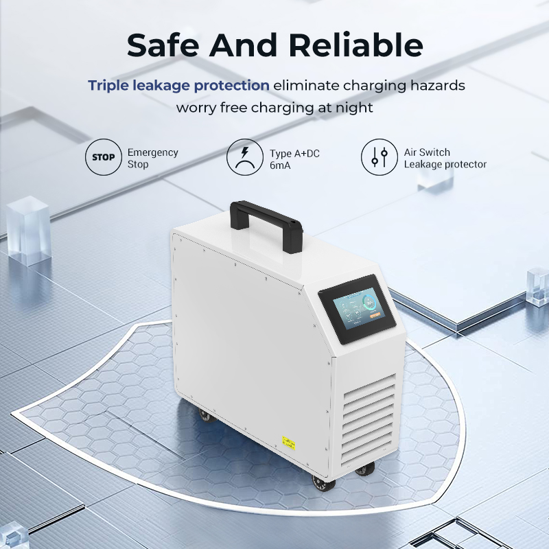 Estación de Carga Móvil de 20k - Portable Dc Fast Charger 20Kw Ccs2 reseña y precio