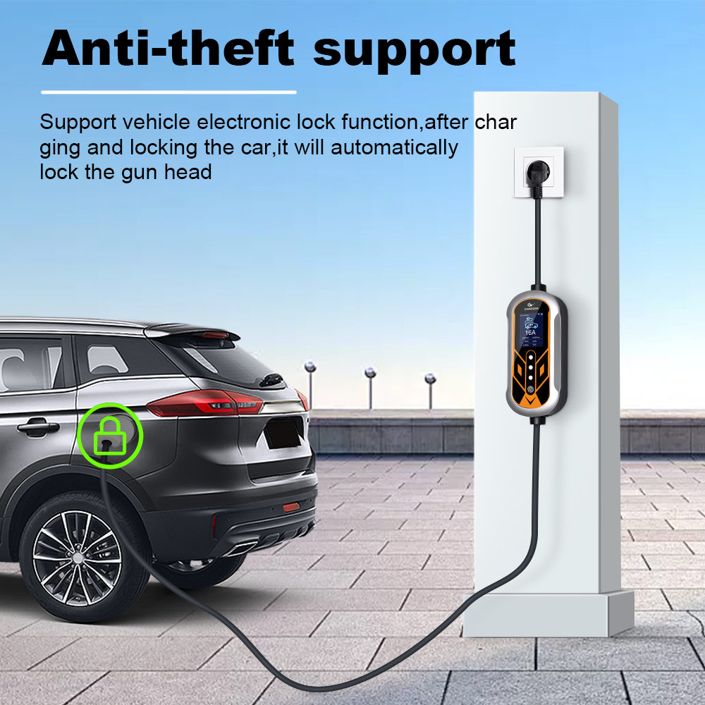 ADPOW-cargadores portátiles 32 - Portable Ev Charger 32A Type 2 Cee Plug reseña y precio